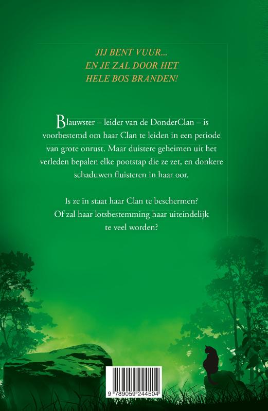 Achterkant van Blauwsters voorspelling