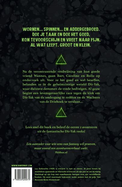 Achterkant van De wachter van de driehoek onrust in Zar-Nak