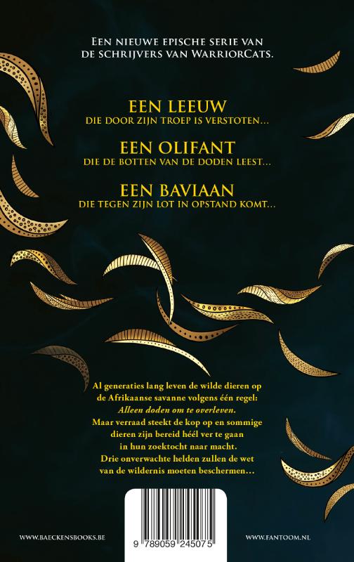 Achterkant van De Outsider