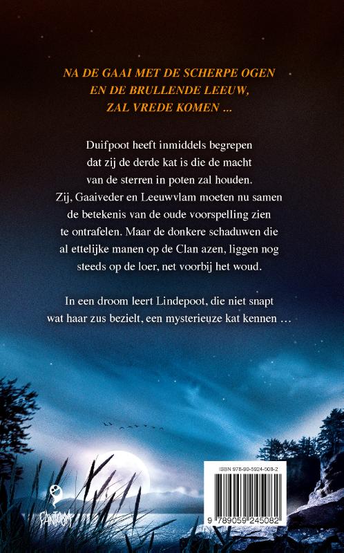 Achterkant van Warrior Cats - Serie 4