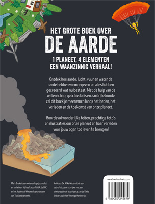 Achterkant van Het grote boek over de aarde