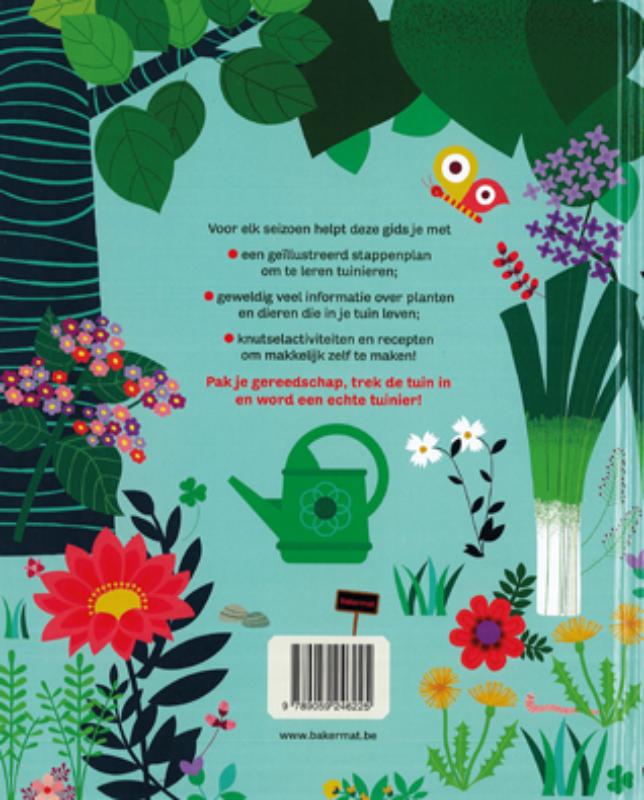 Achterkant van Praktisch handboek voor jonge tuiniers