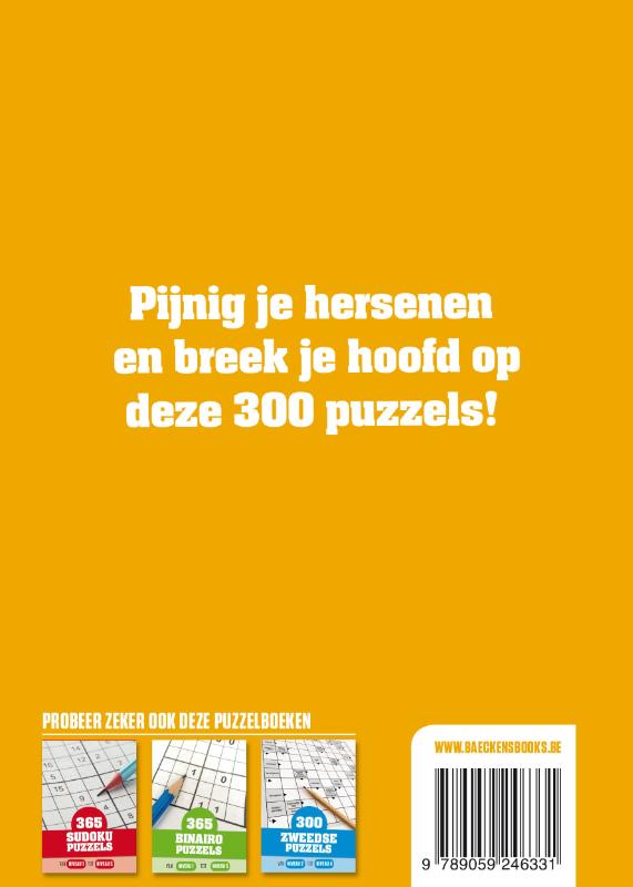 Achterkant van 300 Woordzoekers