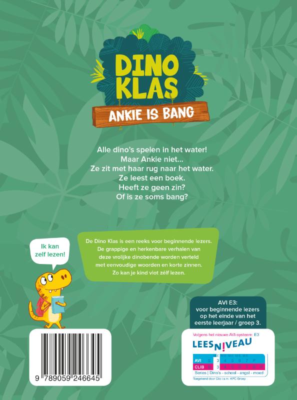 Achterkant van Ankie is bang