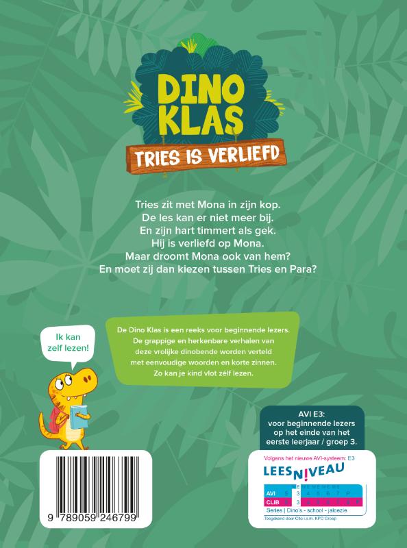 Achterkant van Tries is verliefd