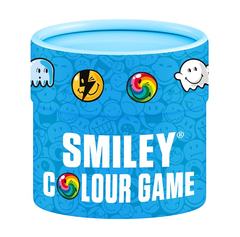 Achterkant van Smiley Colour game