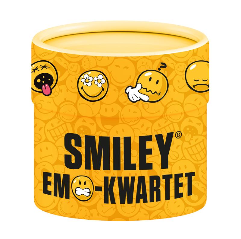 Achterkant van Smiley Emo-kwartet