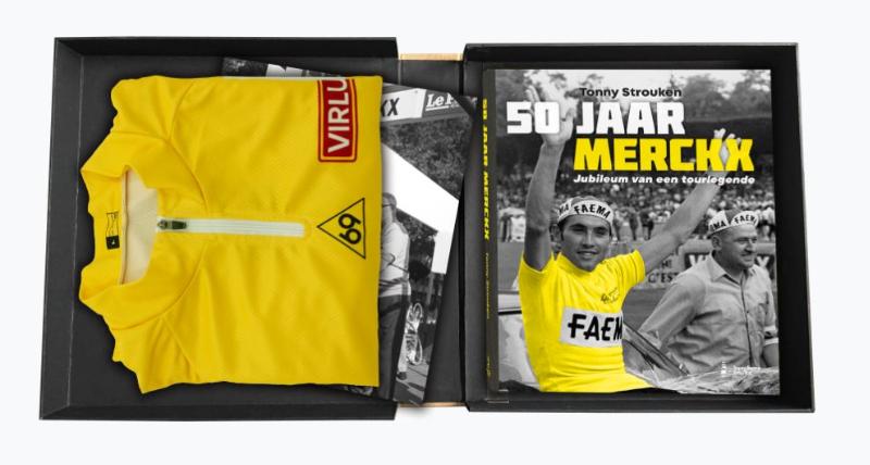 Achterkant van 50 jaar Merckx - Luxe box
