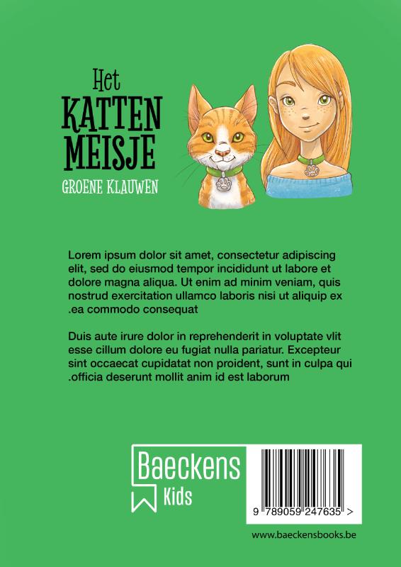 Achterkant van Groene klauwen