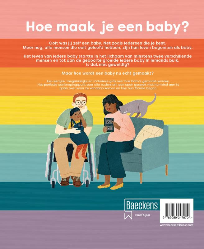Achterkant van Hoe maak je een baby?