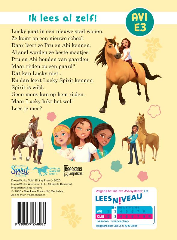 Achterkant van Het wilde paard