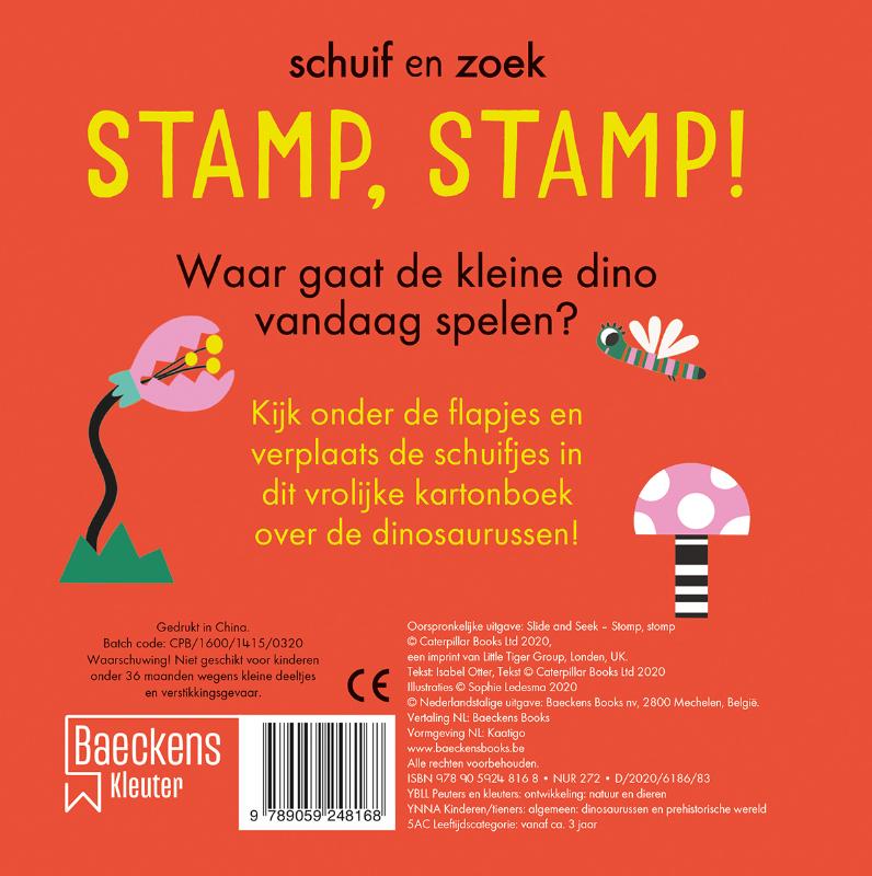 Achterkant van Stamp, stamp
