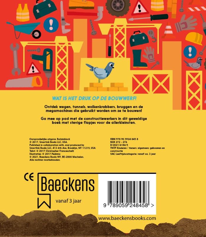 Achterkant van Het dikke bouwboek