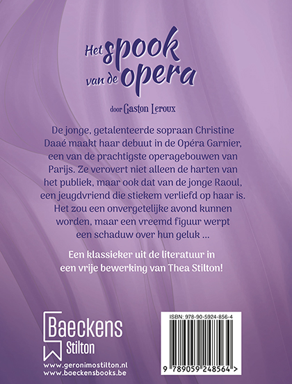Achterkant van Het spook van de opera