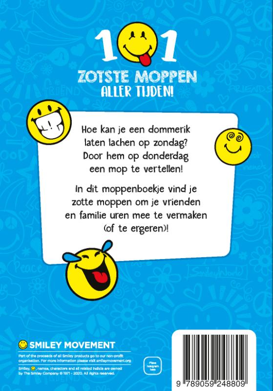 Achterkant van 101 Zotste moppen aller tijden