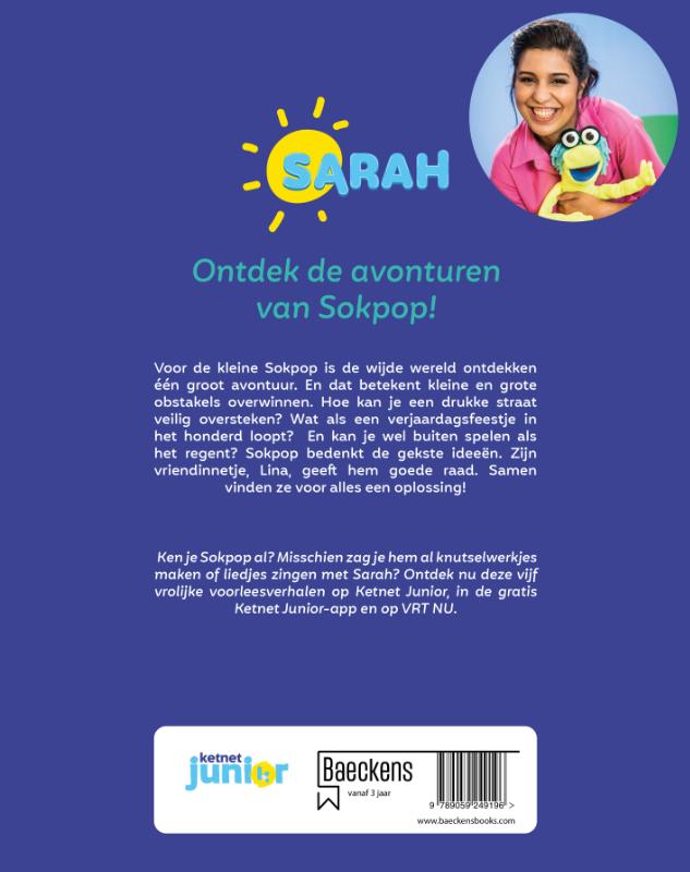 Achterkant van De avonturen van Sokpop