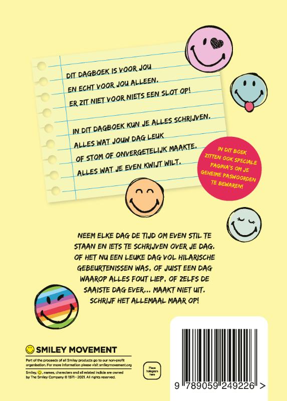 Achterkant van Geheim dagboek