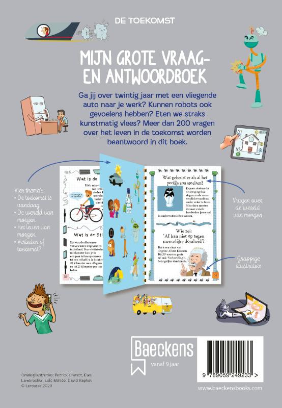 Achterkant van De toekomst