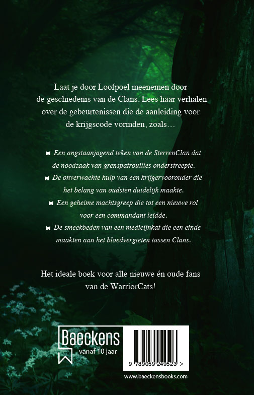 Achterkant van De krijgscode