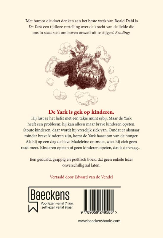 Achterkant van De Yark