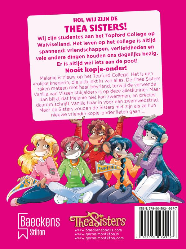 Achterkant van Nooit kopje-onder!