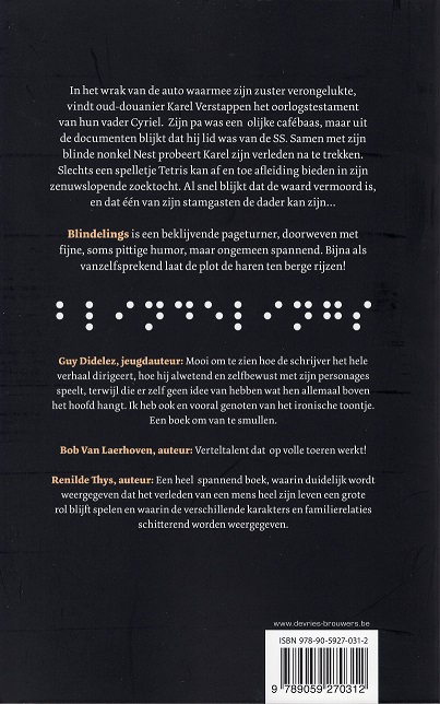 Achterkant van Blindelings