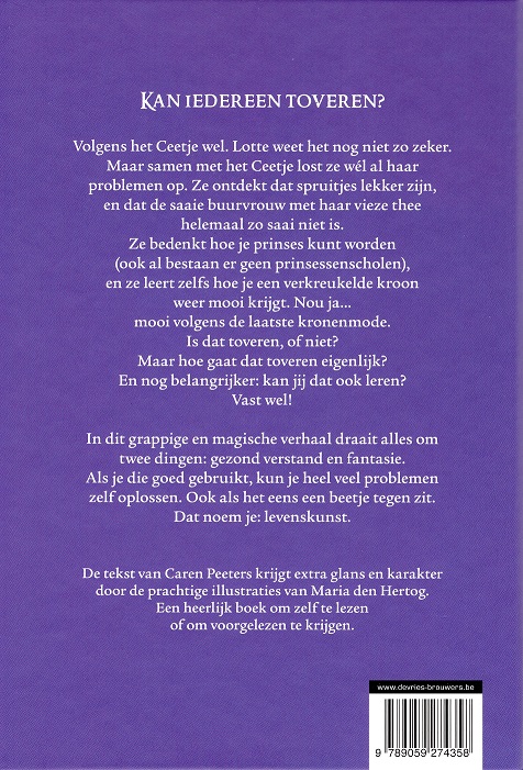 Achterkant van Lotte en het Ceetje