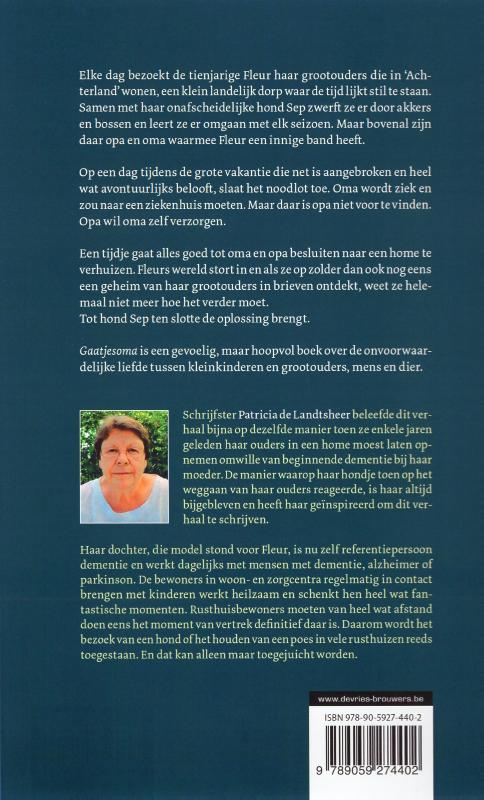 Achterkant van Gaatjesoma