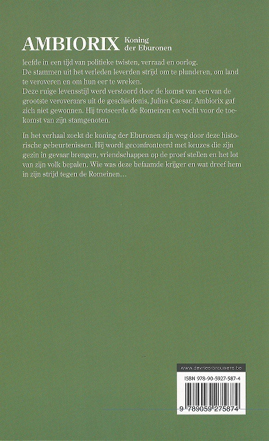 Achterkant van Ambiorix, koning der Eburonen