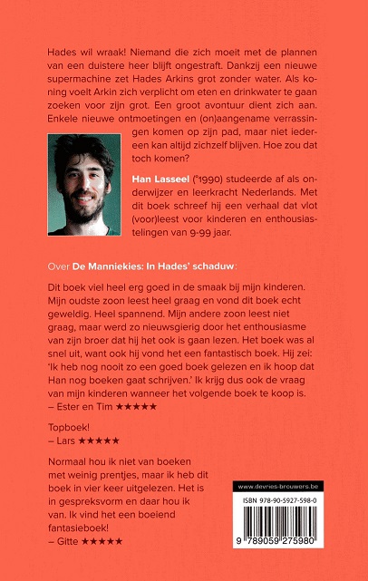 Achterkant van Het zilvermeer