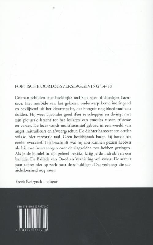 Achterkant van Loopgraf