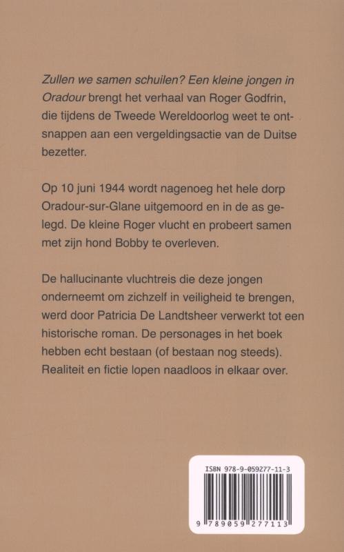Achterkant van Zullen we samen schuilen?