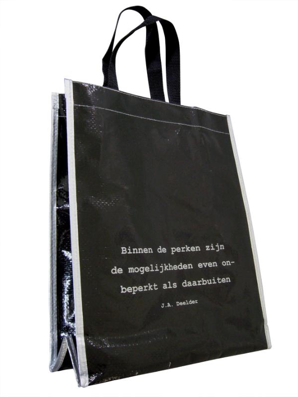 Achterkant van Plint tas