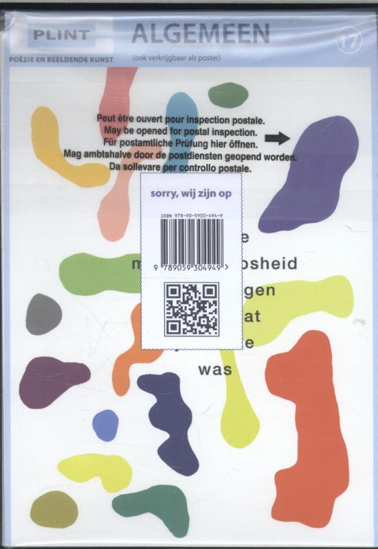 Achterkant van Algemeen 17