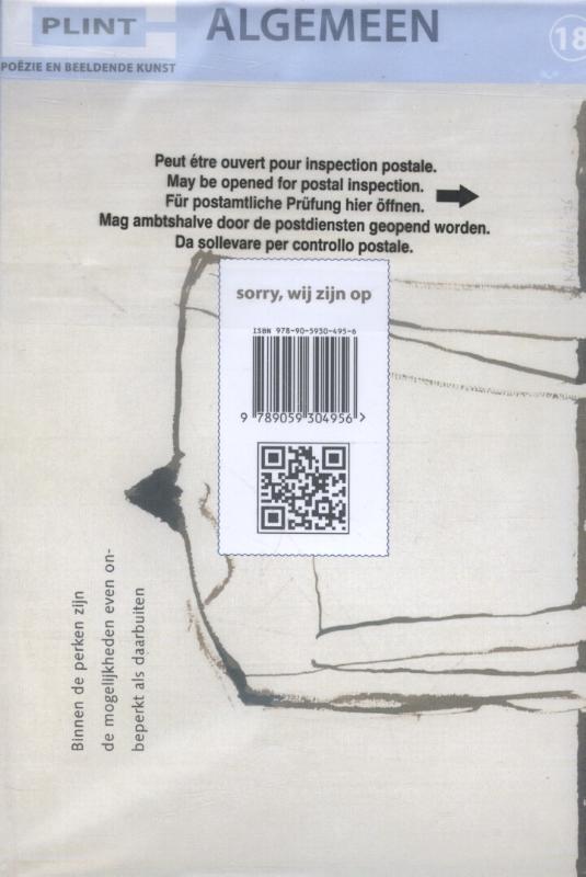 Achterkant van Algemeen 18