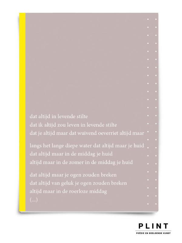 Achterkant van Grote dichters op kleine boekjes