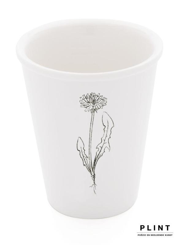 Achterkant van Poëten aan tafel - servies