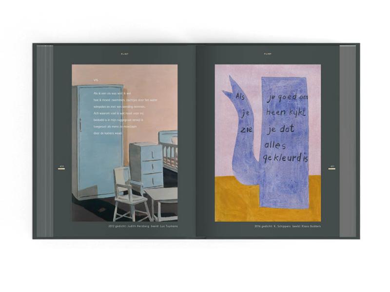 Achterkant van Plint Jubileumboek 40 jaar Plint