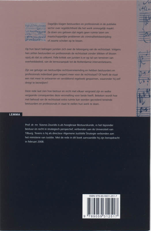 Achterkant van Dialectische disciplinering