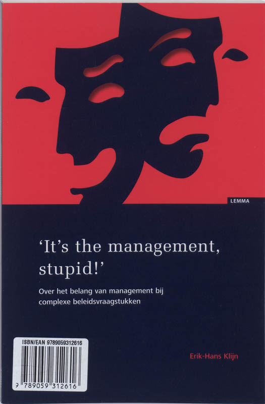 Achterkant van 'It's the management, stupid!'