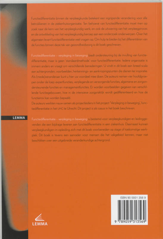 Achterkant van Functiedifferentiatie