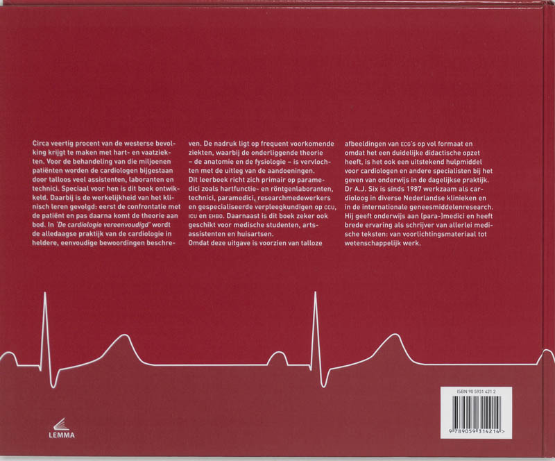 Achterkant van Cardiologie vereenvoudigd