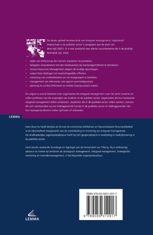 Achterkant van Integraal management
