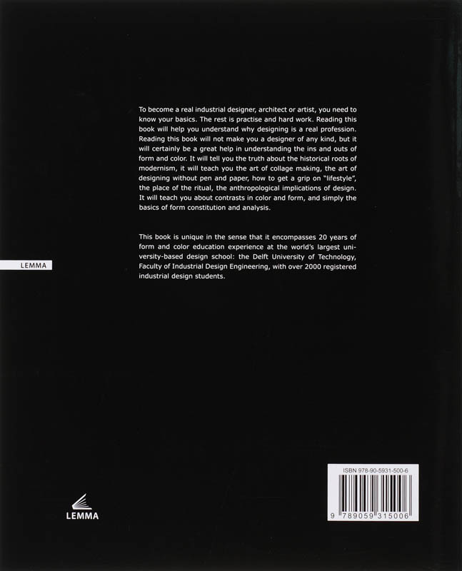 Achterkant van Form / color anatomy