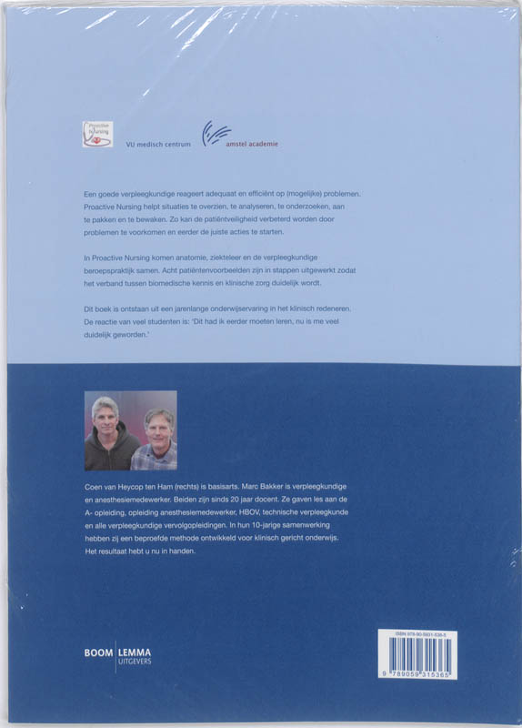 Achterkant van Proactive nursing