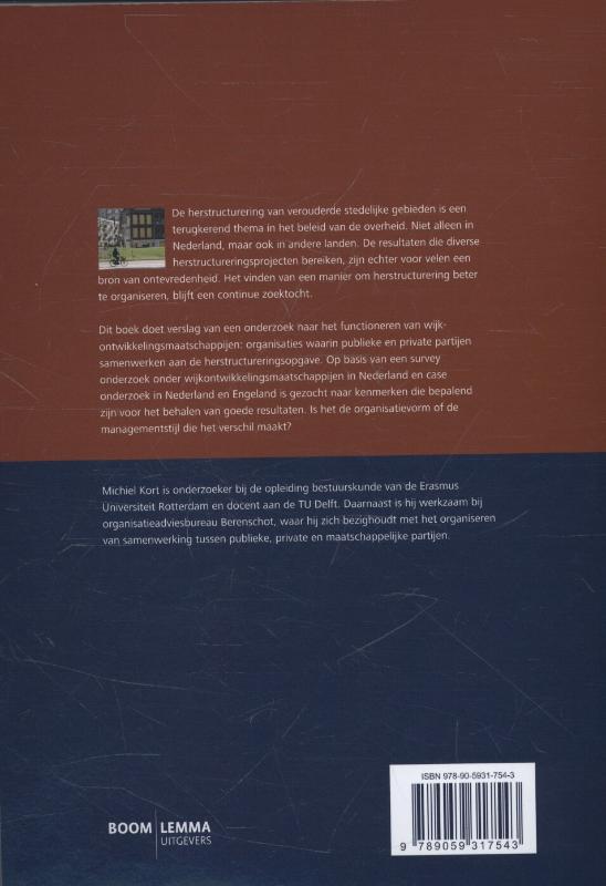 Achterkant van Perspectief op herstructurering