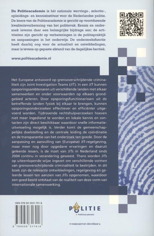 Achterkant van Joint investigations teams