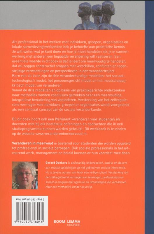 Achterkant van Veranderen in meervoud