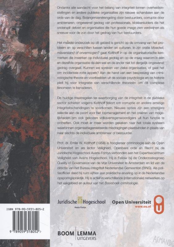 Achterkant van Moedwil, misverstand of onvermogen?