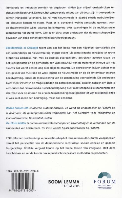 Achterkant van Beeldenstrijd in crisistijd